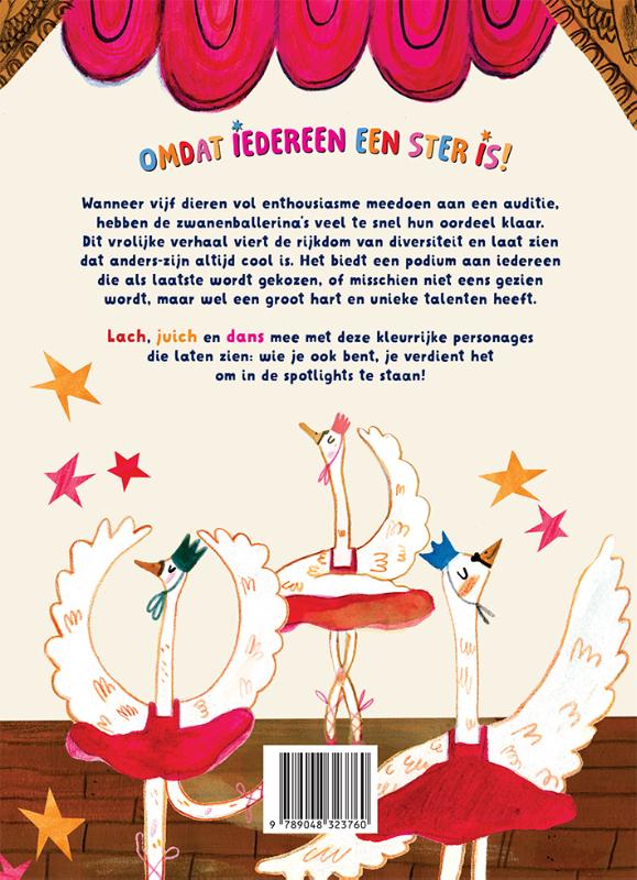 Achterkant van De perfecte voorstelling!