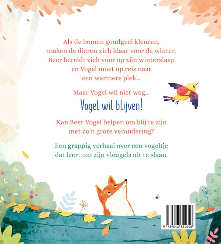 Achterkant van Ik blijf!