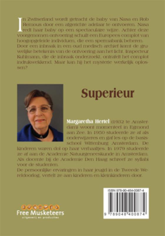 Achterkant van Superieur