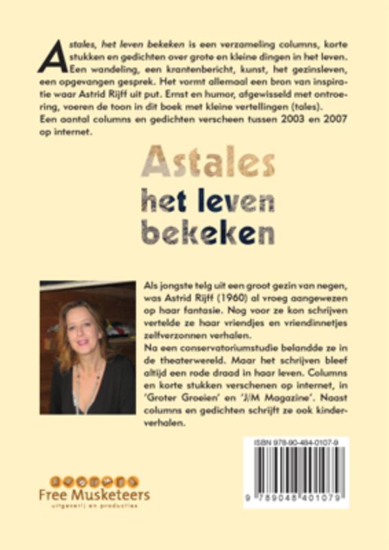 Achterkant van Astales, het leven bekeken