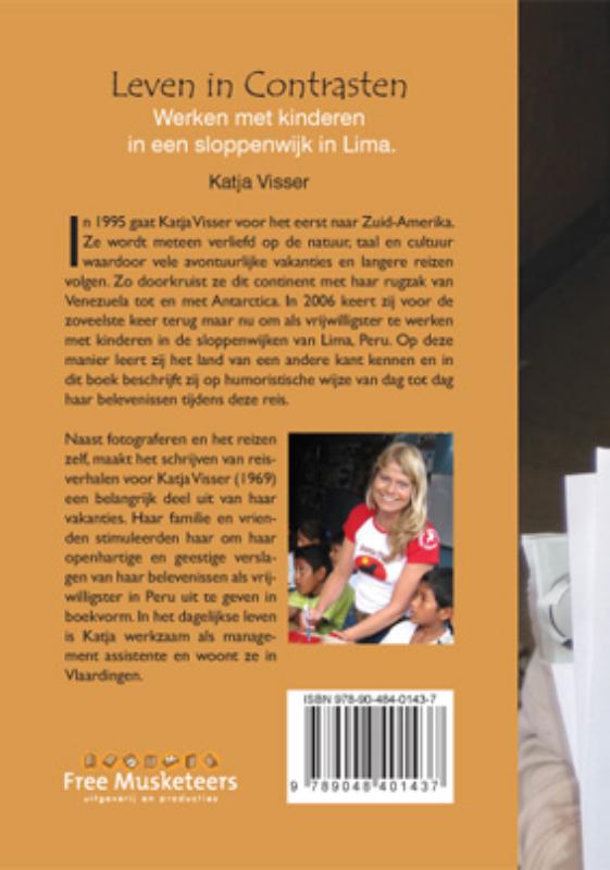 Achterkant van Leven in contrasten