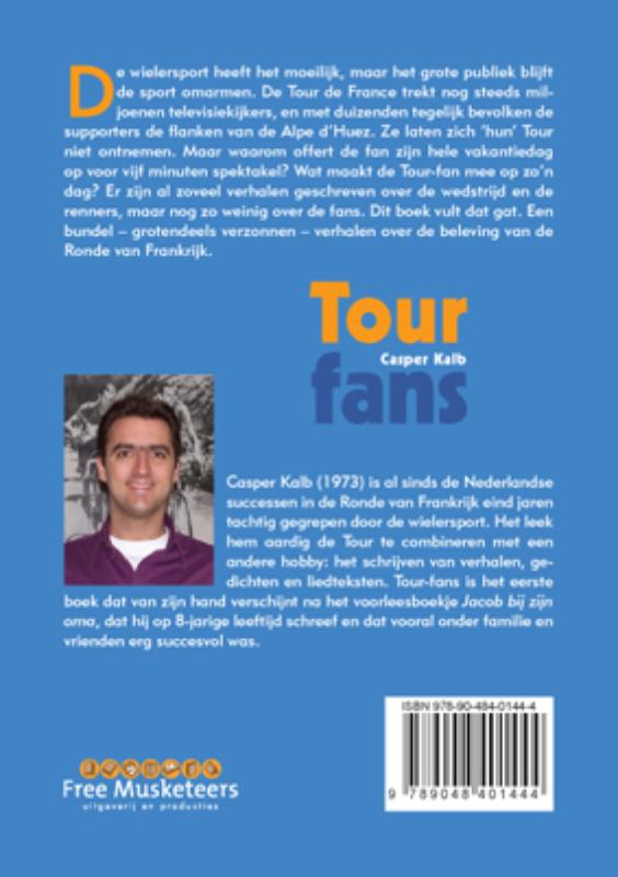 Achterkant van Tour-fans