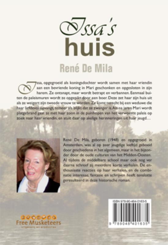 Achterkant van Issa's huis