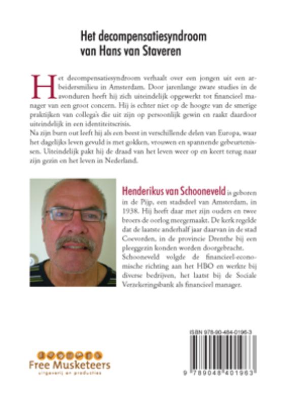 Achterkant van Het decompensatiesyndroom van Hans van Staveren