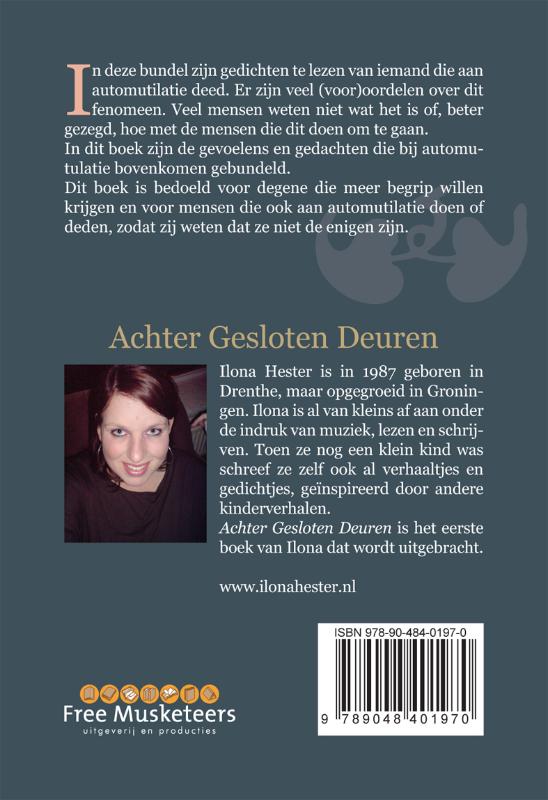 Achterkant van Achter gesloten deuren