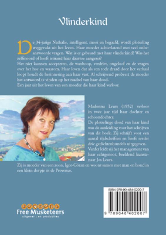 Achterkant van Vlinderkind