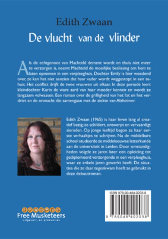 Achterkant van De vlucht van de vlinder
