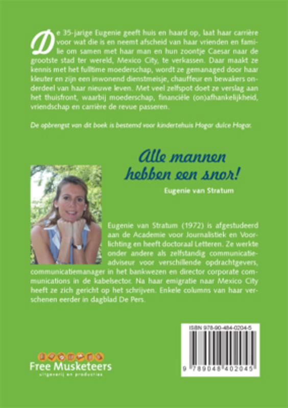 Achterkant van Alle mannen hebben een snor!
