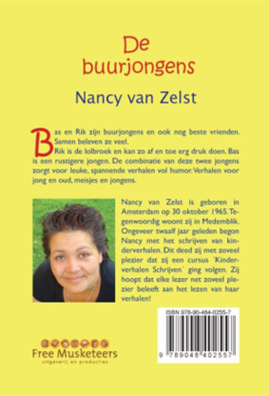 Achterkant van De buurjongens