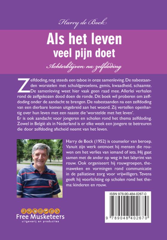 Achterkant van Als het leven veel pijn doet