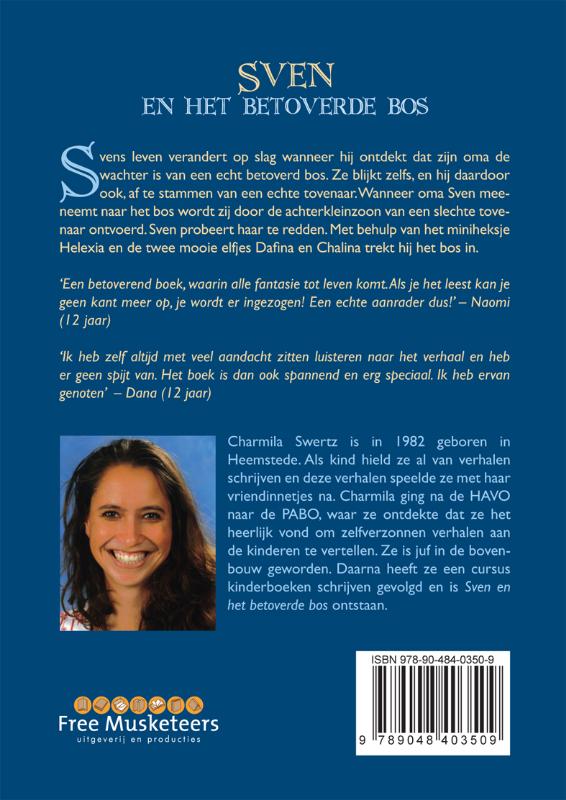 Achterkant van Sven en het betoverde bos