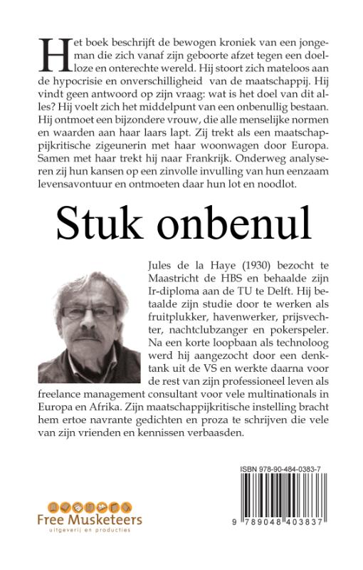 Achterkant van Stuk onbenul