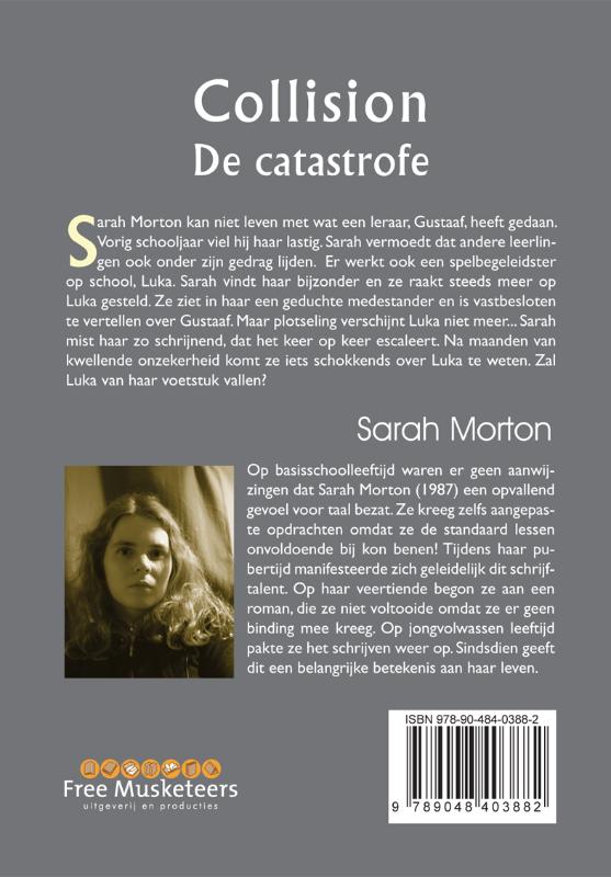 Achterkant van Collision. De catastrofe