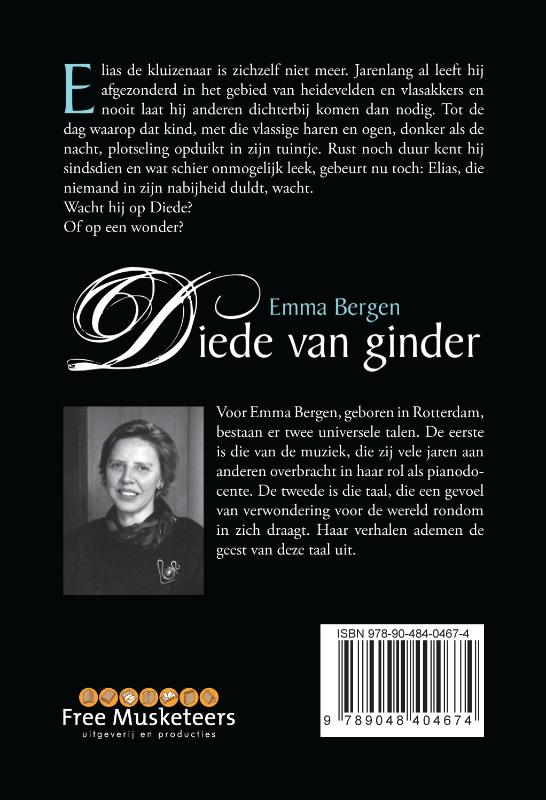 Achterkant van Diede van ginder