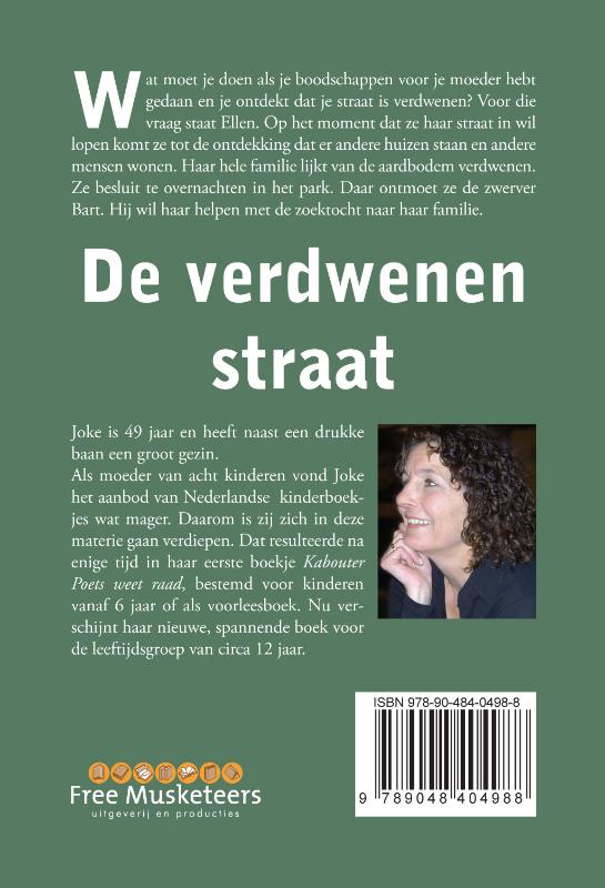 Achterkant van De verdwenen straat