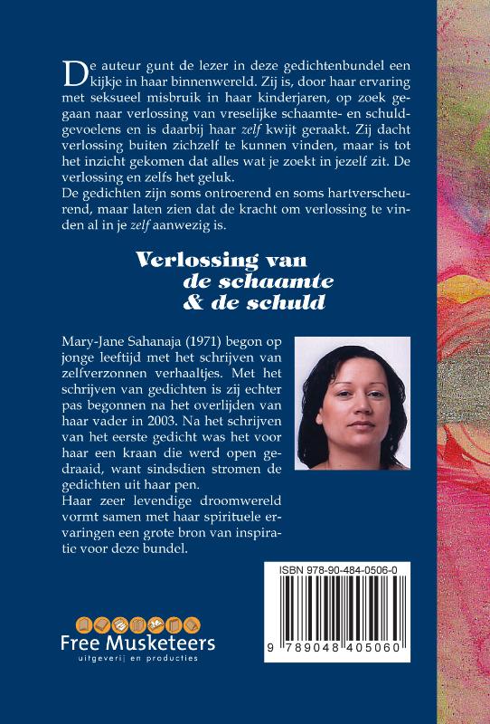 Achterkant van Verlossing van de schaamte en de schuld