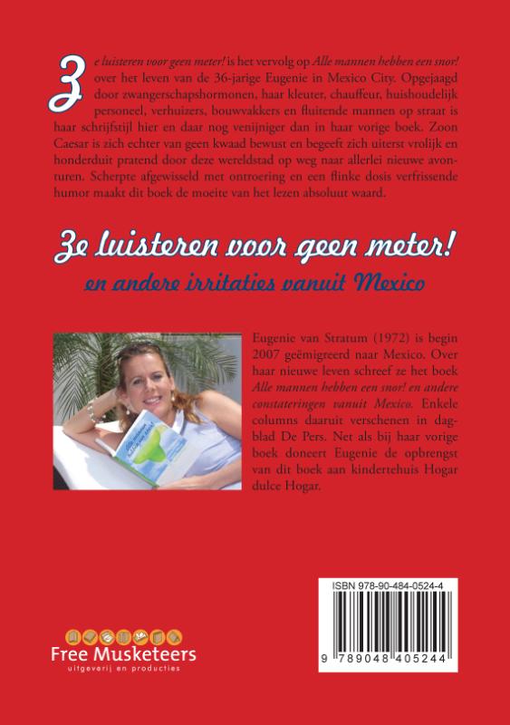 Achterkant van Ze luisteren voor geen meter!