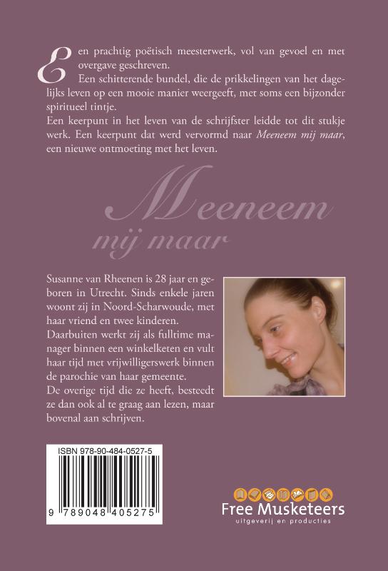 Achterkant van Meeneem mij maar