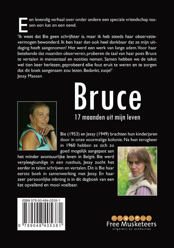 Achterkant van Bruce