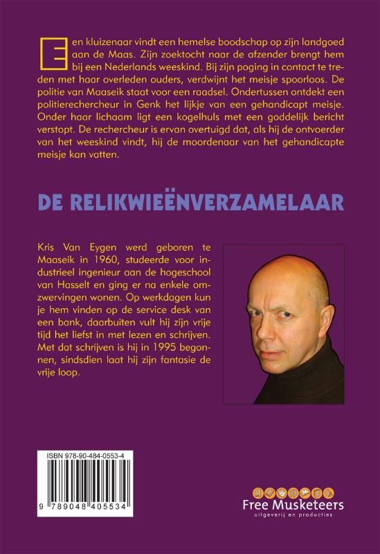 Achterkant van De relikwieënverzamelaar