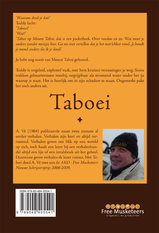 Achterkant van Taboei