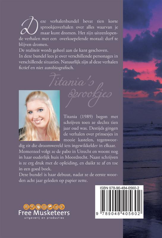 Achterkant van Titania's sprookjes
