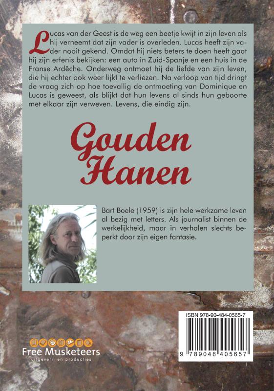 Achterkant van Gouden Hanen