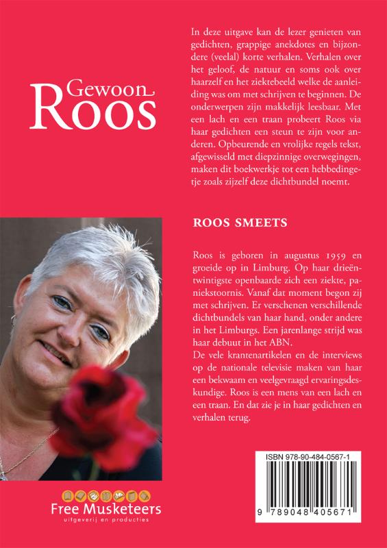 Achterkant van Gewoon Roos