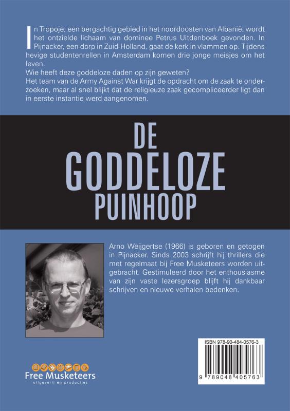 Achterkant van De goddeloze puinhoop