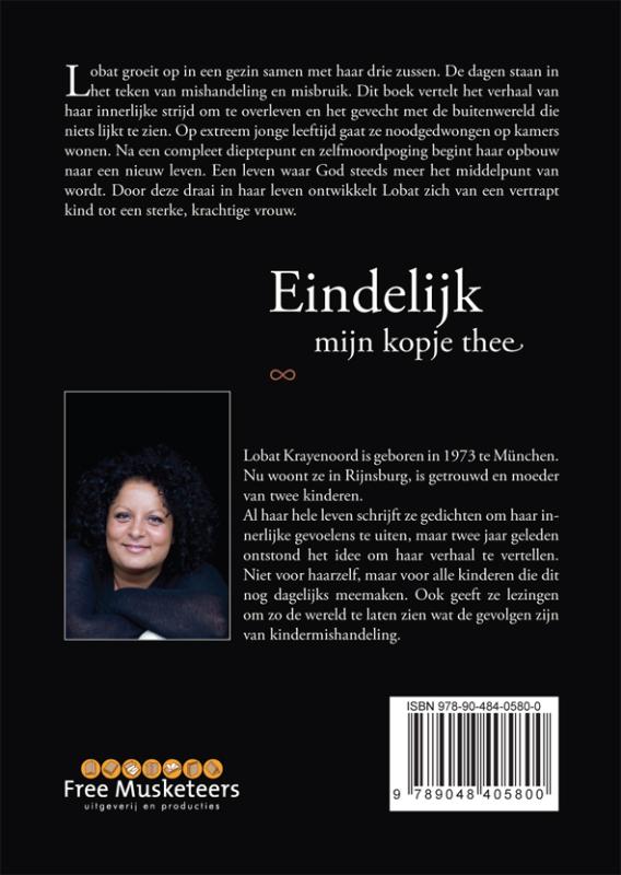 Achterkant van Eindelijk mijn kopje thee