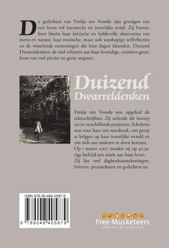Achterkant van Duizend dwarreldenken