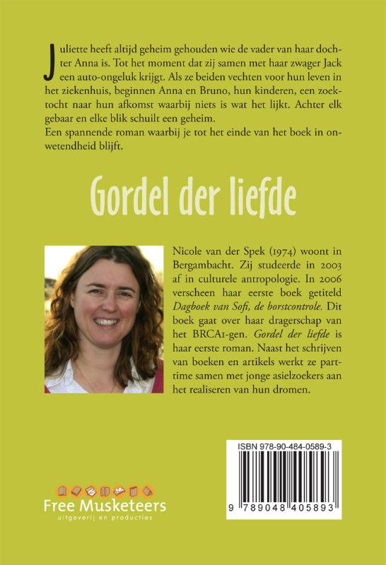Achterkant van Gordel der liefde