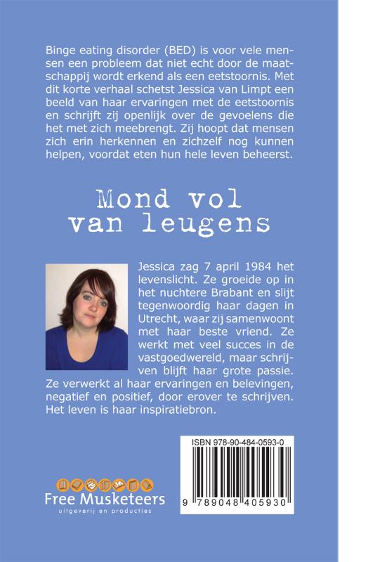 Achterkant van Mond vol van leugens