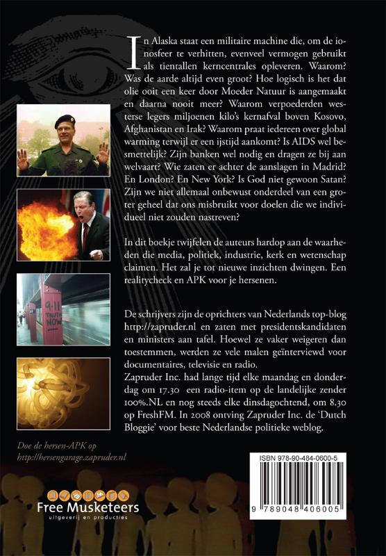 Achterkant van De hersengarage van Zapruder Inc.