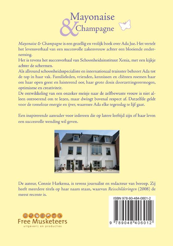 Achterkant van Mayonaise en Champagne