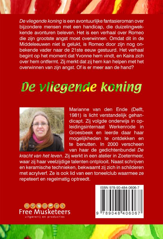 Achterkant van De vliegende koning