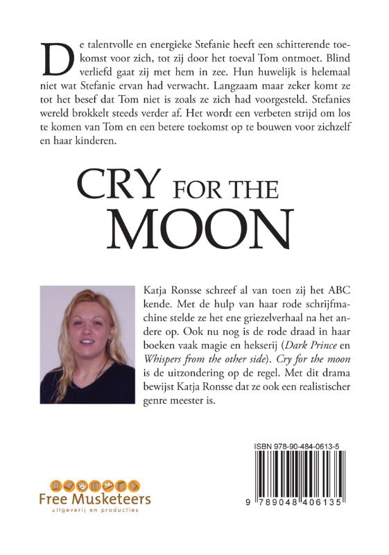 Achterkant van Cry for the moon