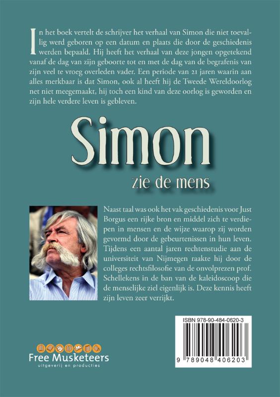 Achterkant van Simon