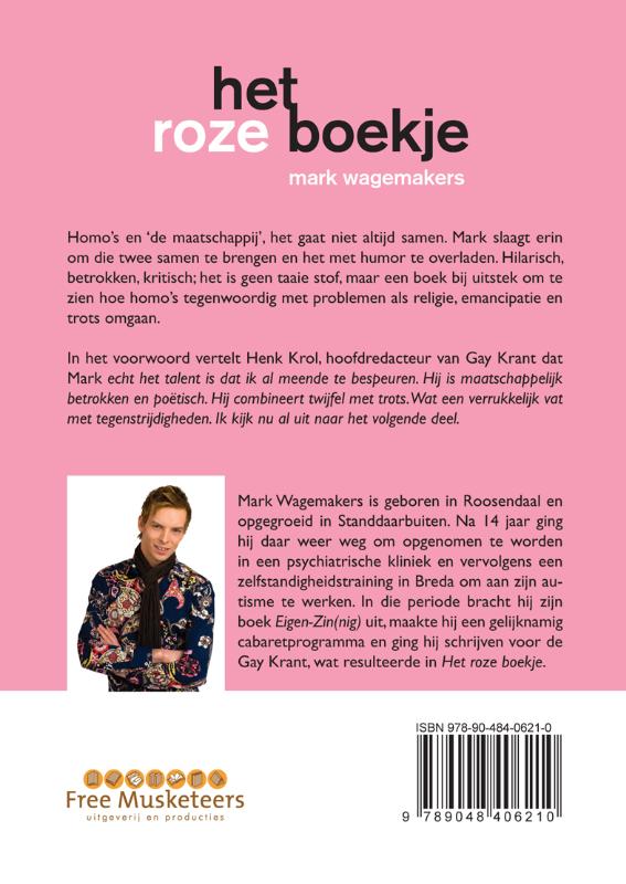 Achterkant van Het roze boekje
