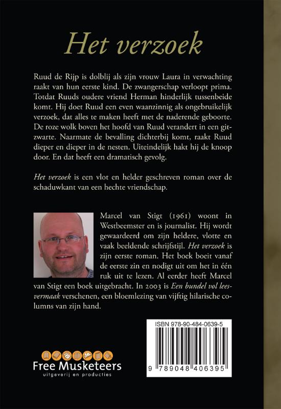 Achterkant van Het verzoek