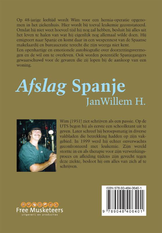 Achterkant van Afslag Spanje