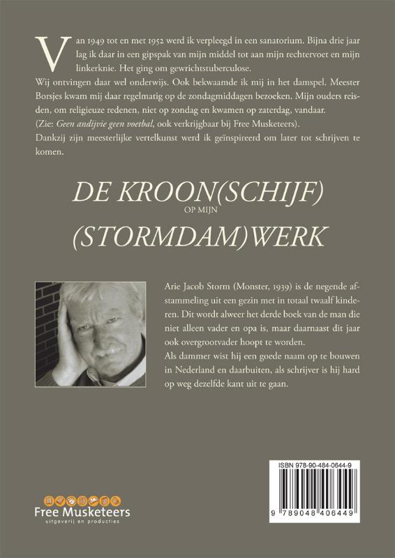 Achterkant van De kroon(schijf) op mijn (stormdam)werk