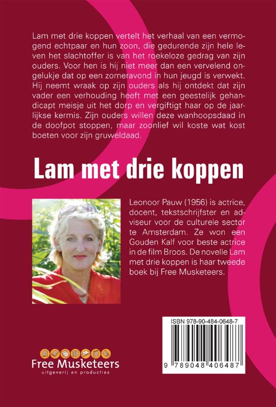 Achterkant van Lam met drie koppen