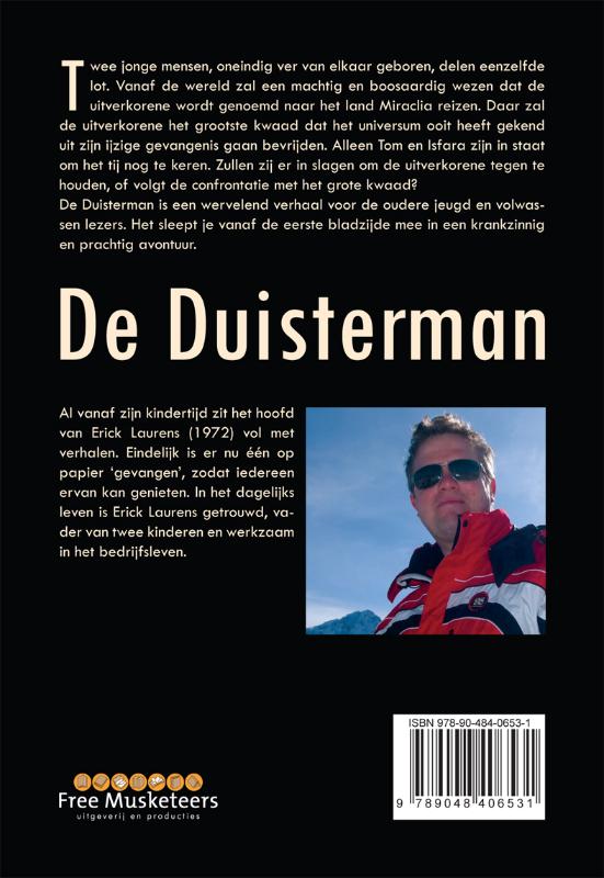 Achterkant van De Duisterman