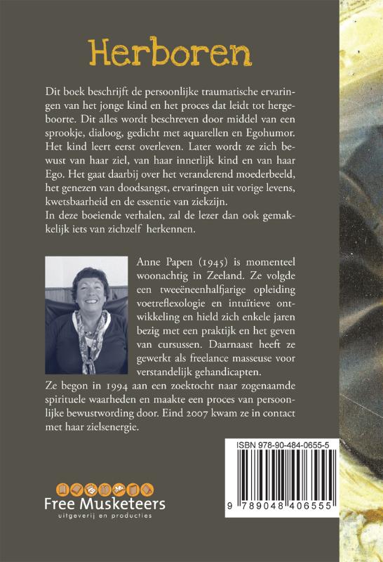 Achterkant van Herboren