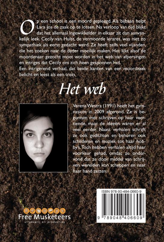 Achterkant van Het web