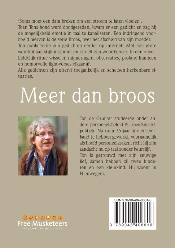 Achterkant van Meer dan broos