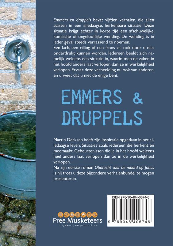 Achterkant van Emmers en druppels