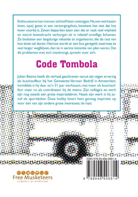 Achterkant van Code Tombola