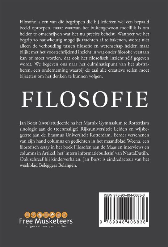 Achterkant van Filosofie